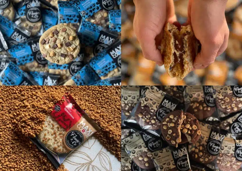 Présentation de plusieurs Cookies sucrés